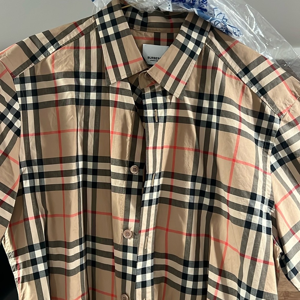 Men Burberry shirt